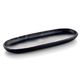 13.15'' Melamine Oblong Plate 33x13.3x3cm Matt Black