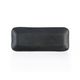 11'' Melamine Rectangular Plate 27.5x11.5x2.4cm Matte Black