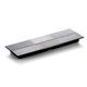 13'' Melamine Rectangle Flat Plate Matt Black