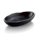 5.6'' Melamine Oval Plate 14x8x2.5cm Matt Black