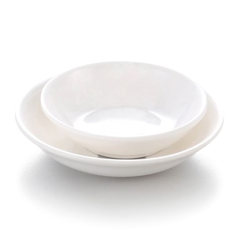 2.75'' Melamine Sauce Dish 6.8x2cm White