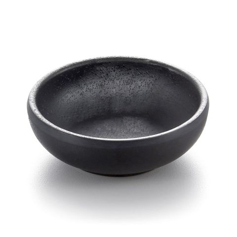 2.8'' Melamine Sauce Dish 7x3.5cm Matt Black