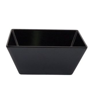 Melamine Square Bowl 240x240x100mm RYNER Black