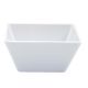 Melamine Square Bowl 180x180x85mm RYNER White