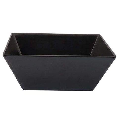 Melamine Square Bowl 300x300x115mm RYNER Black