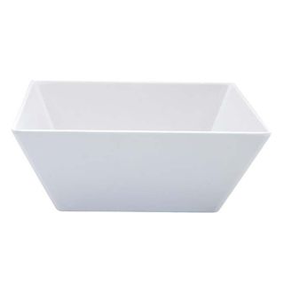 Melamine Square Bowl 300x300x115mm RYNER White