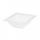 Melamine Square Bowl with Wide Rim 375mm RYNER White
