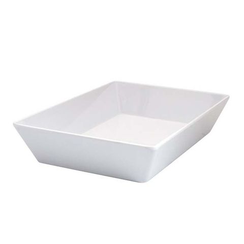 Melamine Deep Dish 350x250x70mm RYNER White