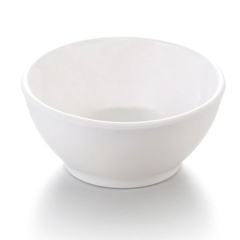 4.25'' Melamine Round Footed Bowl 11x5.2cm White