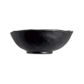 9.5'' Melamine Oval Bowl 24x21x9cm Matt Black