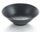 10'' Melamine Round Noodle Bowl 24.8x8.5cm Matt Black