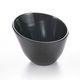 Melamine Sloping Dish 17x12x9cm Matt Black