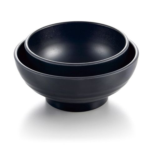 7'' Udon Noodle Bowl 19.3x19.3x8cm Matte Black