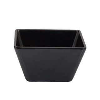 Melamine Square Bowl 70x70x42mm RYNER Black
