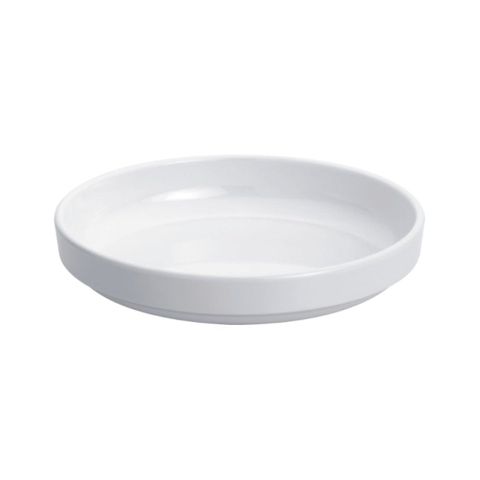 4" Melamine Sauce Dish White