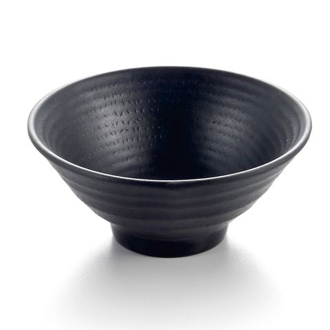 5'' Round Small Noodle Bowl 14.1x14.1x6.2cm Matte Black