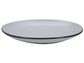 Solid Round Plate Grey 195mm GUSTA Out of the Blue