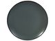 Solid Round Plate Dark Grey 195mm GUSTA Out of the Blue