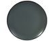Solid Round Plate Dark Grey 195mm GUSTA Out of the Blue