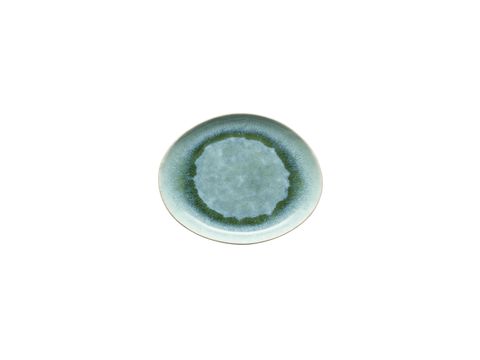 Oval Plate 220x174x25mm VILAMOURA Verde Reactive