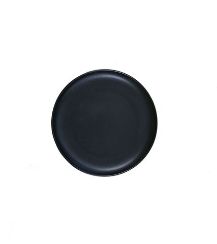 6'' Round Pizza Plate 150mm LUMAS Black