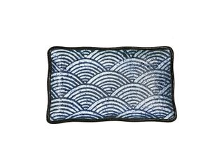 8'' Rectangle Plate 205mm LUMAS Japanese Wave