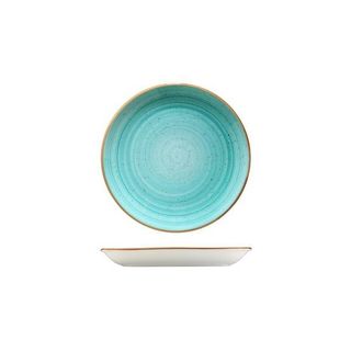 Round Coupe Plate/Bowl 500ml/200mm BONNA AURA Aqua