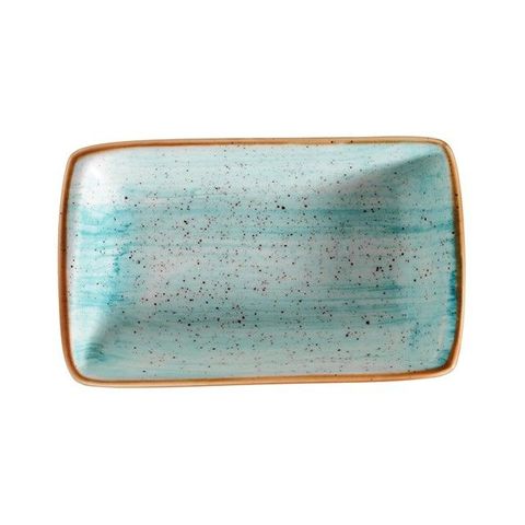 Rectangular Plate 160x90mm BONNA AURA Aqua