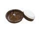 4'' Round Bowl LUMAS Brown/Yellow