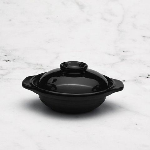 6'' Round Mini Claypot 150mm LUMAS Black