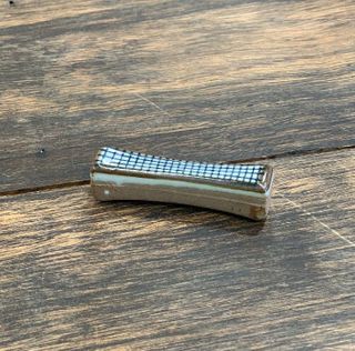 Chopsticks Rest (long) LUMAS Blue Check