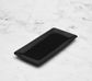 Rectangle Plate 245x115x20mm LUMAS Matte Black