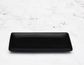 Rectangle Plate 245x115x20mm LUMAS Matte Black