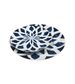 8'' Round Plate 205mm LUMAS Blue Lotus