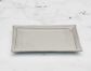 Rectangle Plate 185x120mm LUMAS Carved Line