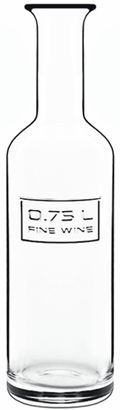 750ml Optima Wine Bottle LUIGI BORMIOLI (6/carton)