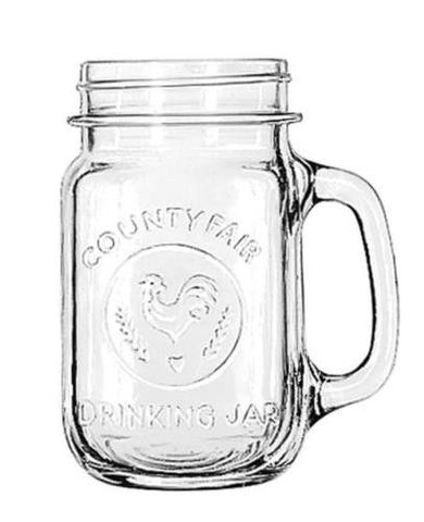 Libbey "County Fair" 16 Oz Drinking Jar - 1DOZ - LB97085