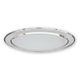 Oval Platter Rolled Edge 18/8 HD 600mm