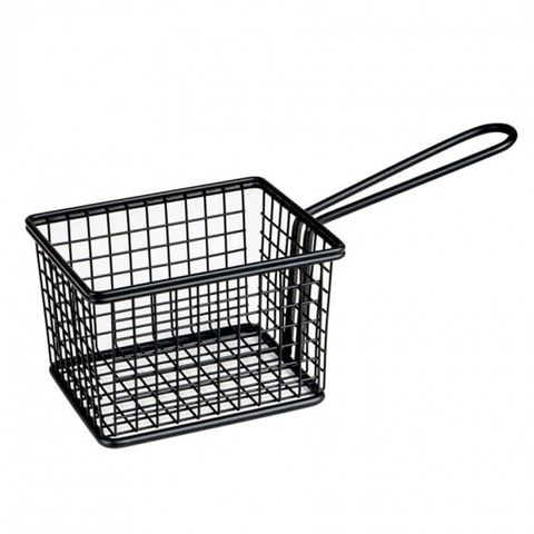 Service Basket - Rectangle Black 120x100x80mm MODA