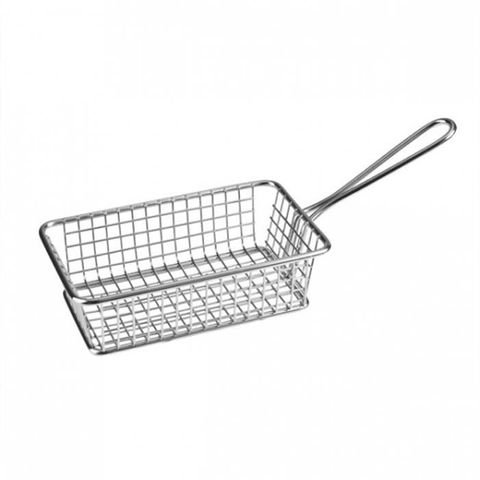 Service Basket - Rectangle S/S 260x102x80mm ATHENA