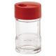 Acrylic Toothpick Holder with Red Lid