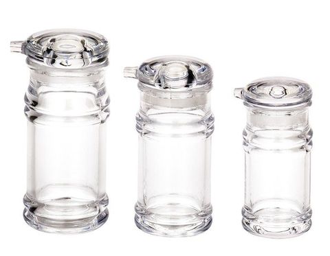 Acrylic Sauce/Vinegar Bottle with Clear Top 108ml