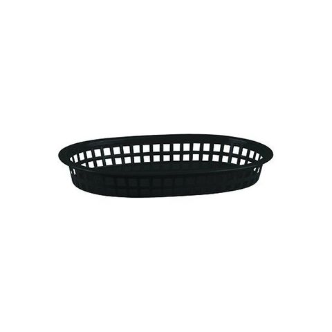 PP Rectangular Bread Basket 240x150x50mm Black
