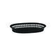 PP Rectangular Bread Basket 240x150x50mm Black