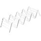 Taco Holder S/S with 4 or 5 Compartments 200x63x38mm