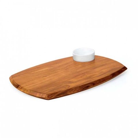 Serving Board W/Dipping Bowl 255x362mm ATHENA
