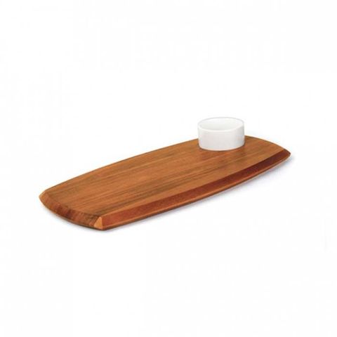 Serving Board W/Dipping Bowl 180x362mm ATHENA