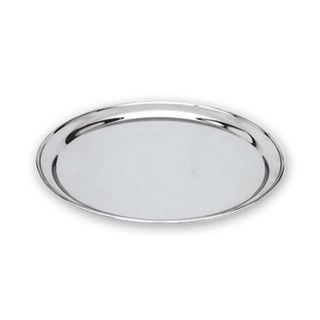 Round Tray Rolled Edge 18/8  300mm/12''