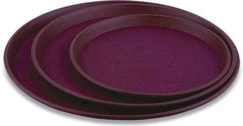 Round Non-Slip Tray 355x22mm