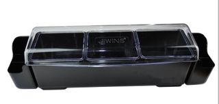 3-Compartment Condiment Holder 474 x168.5 x180mm